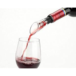 Tegcare Wijnschenktuit, ventieltuit, decanteertuit met beluchter, set van 2, 40,01 g