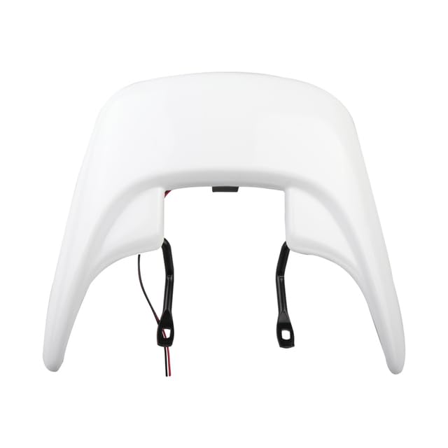 AUTO-AE - For DIO 50 Dio50 AF27 AF28 Motorcycle Paint Rear Brake Light Wings Rear Spoiler Fairings (WHITE)
