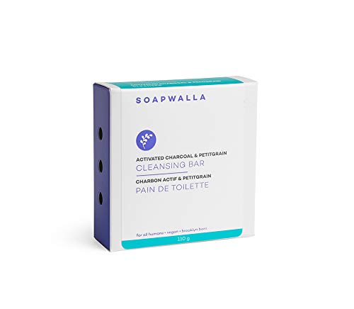 Soapwalla - Activated Charcoal & Petitgrain Soap Bar