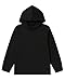 Funnycokid Boys Hoodies Black Teens Hooded Shirt Size 11-12 Kids Long Sleeve Fashion Hoody 11Y 12Y