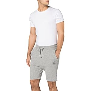 JACK & JONES heren Vrijetijdshorts JJI SHARK JJSWEAT SHORTS AT STS