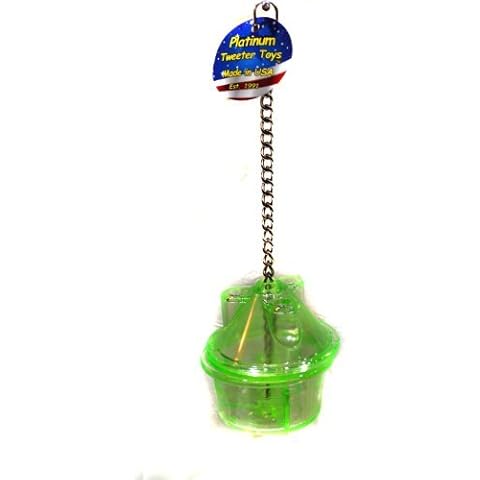 Sweet Feet and Beak Foraging Feeder™ - Perfect Bird Cage Toy Box for Large Birds Foraging Treasures & Treats - Safe, Tough, Non-Toxic, Easy to Install - Cage Accessories Cover