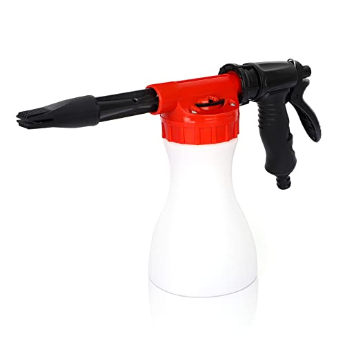GALAXYER Schnee Schaumpistole 900 ml Verstellbare Schaumlanze...