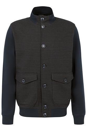 Veste de survêtement Bugatti marron XXXXL pour homme style casual
