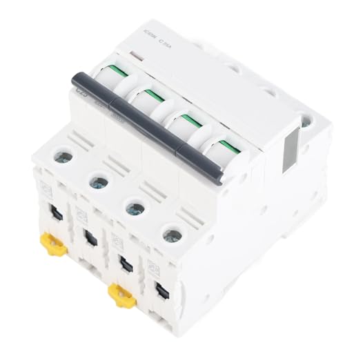 Disjoncteur miniature 4P en boîtier ignifuge PA66 Annadue pour panneau industriel