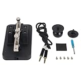 LatoYard DM901 - Oscilador automático de llave de tono para código morse, negro, 130 x 66 x 44 mm, para entusiastas de herramientas manuales