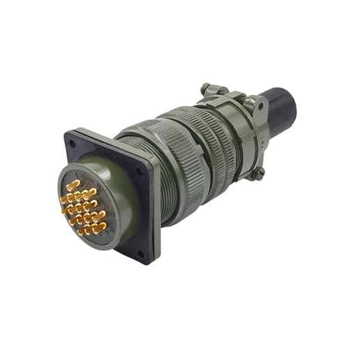 Conectores circulares 5015 con acoplamiento roscado antivibración plug 24-10S 4