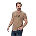 Vortex Men's Peakline Short Sleeve T-Shirts (US, Alpha, Large, Regular, Regular, Coyote Heather)