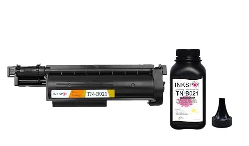 Image of TN B021-100gm, Compatible for Brother HL-B2000D, HL-B2080DW, DCP-B7500D, DCP-B7535DW, MFC-B7715DW (TN-B021 Easy Refill + Powder) Black
