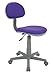 Calico Designs Deluxe Task Chair in Purple with Gray Base 18516