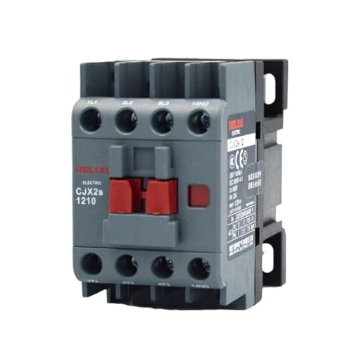 Contacteur ca CJX2 12A 380V triphasé pour montage sur rail DIN