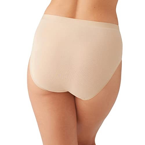 Wacoal Women's Understated Cotton Brief Panty, Sand, Large #TOP22