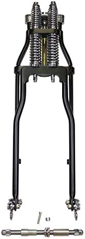 Springer Front End for Dyna 91-17 & Sportster 04-Up (-3" Under, Black)