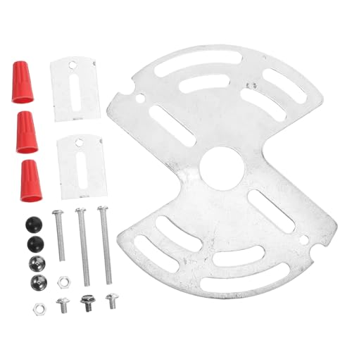 Mipcase Soporte de Montaje para Lámparas de Hierro Bracket Práctico para Colgantes y Lámparas de Techo Kit Resistente para Arañas y Luces Colgantes