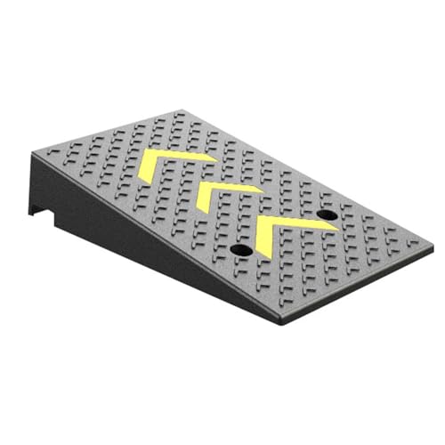 Rampa antideslizante de caucho y plástico para automóviles, apta para escalones interiores y exteriores, umbrales y bordillos. Diseño de alta capacidad de carga. miniatura 1