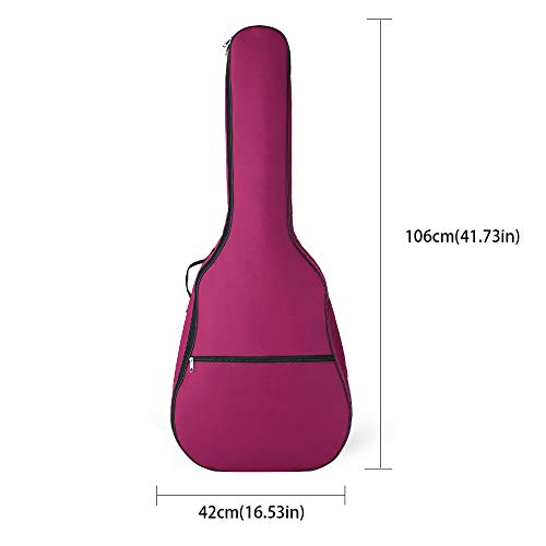 Guitare Case Sac Guitare Sac Coustique Classique Sac De Concert Complet 40 41 Pouces Rembourrée Protection Étanche… - Les Beatles, Paul McCartney, John Lennon, RIngo Starr, George Harrison Guitare Case Sac Guitare Sac Coustique Classique Sac De Concert Complet 40 41 Pouces Rembourrée Protection Étanche… – Image 4