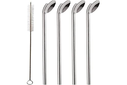 ASA 33920950 - Juego de cucharas para café latte macchiato (acero inoxidable)