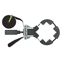 wolfcraft Rahmen-Bandspanner – Starke Spannhilfe mit 4 m Nylongurt, Exzenterhebel, ideal zum Verleimen von Bilderrahmen, Möbel, Regalen, Bau & Werkstatt - 3416000