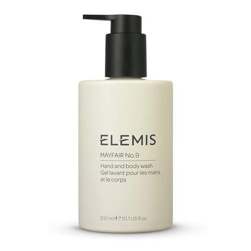 ELEMIS Mayfair No.9 Hand and Body Wash Luxurious Formula Leaves Skin Silky Smooth Contains Traceable Sustainably Sourced Shea Butter aswell as Borage Oil 300ml