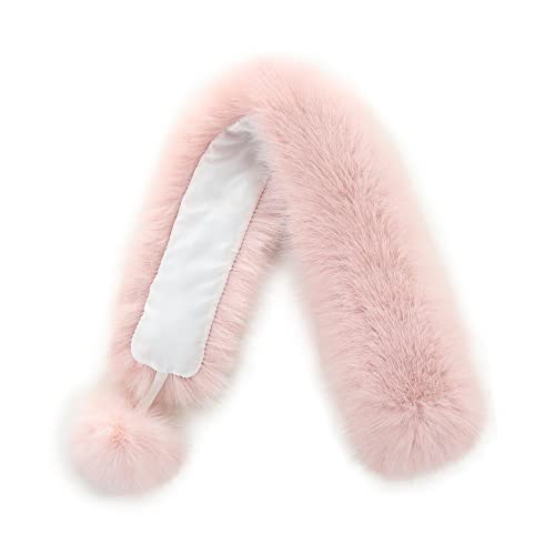 Fur Story Women's Faux Fur Scarf Ladies Winter Warm Neck Wraps Fashion Scarf Scarves for Women4
