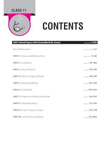Image of MTG Complete NEET Guide Physics For 2027 Exam | Chapterwise Topicwise Theory, MCQs & Concept Map | 11 Years PYQs Book with Detailed Solutions