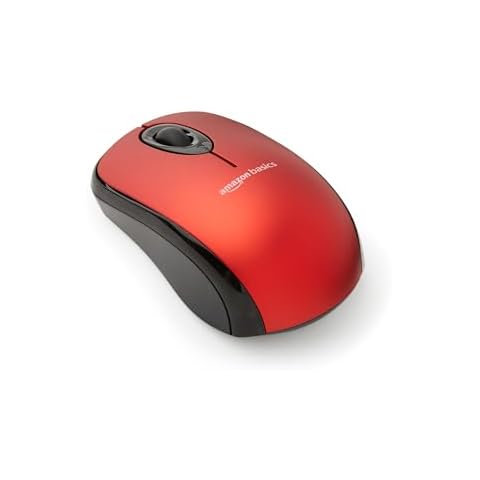 Souris sans Fil Amazon Basics Rouge Cover
