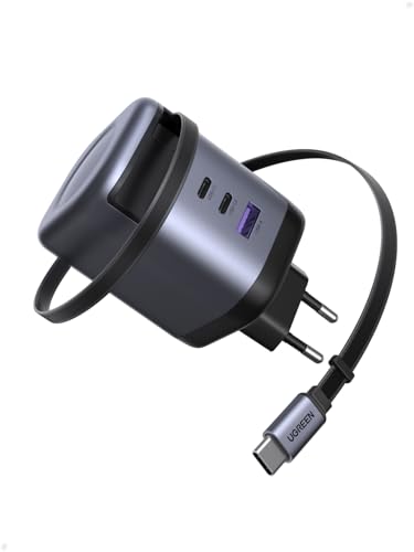Chargeur USB C 100W pour charger ordinateur et mobile sans câbles emmêlés