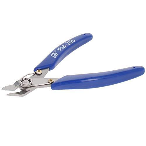 Utoolmart PM-206 - Pinze per taglio diagonale da 5,23 pollici di precisione filo laterale taglierina 1 pz
