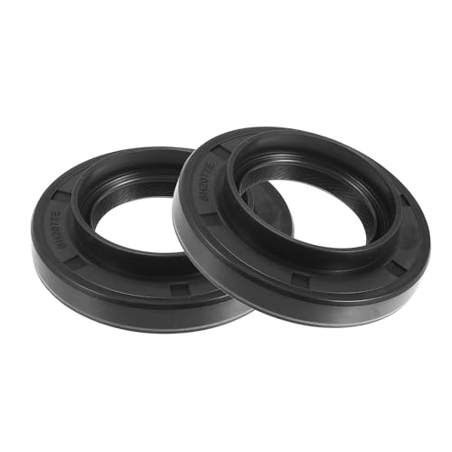 uxcell 2pcs Crankshaft Seal Manual Transmission Output Shaft Seal Replacement for Toyota Corolla 1995-2002 No.9031134008