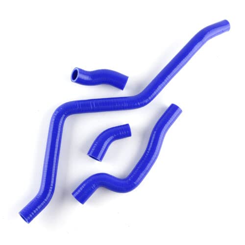 Kit de tuyau de refroidissement en silicone pour Yamaha Raptor 660 660R YFM660R 2001-2005 (bleu)