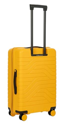 Valise Trolley Rigide B Y Bric's Ulisse Jaune 65 cm Extensible