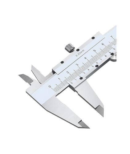 Calibrador Vernier de Acero Inoxidable 0-125mm miniatura 1