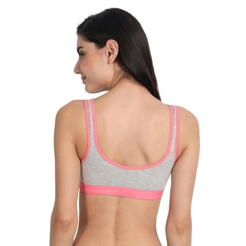 Image of Aimly Women's Cotton Non Padded Wire Free Full Coverage Bra