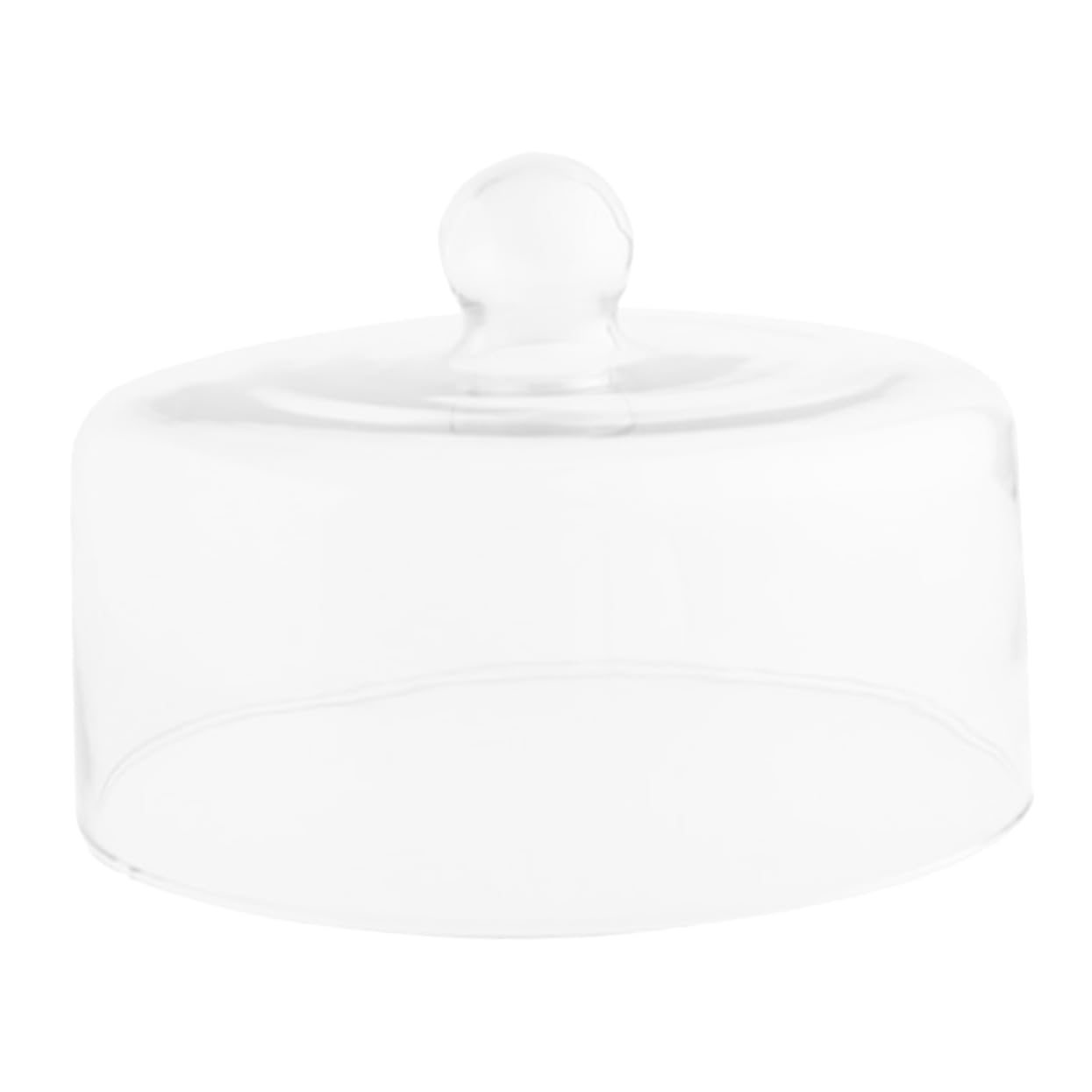 GRIRIW Clear Cake Dome Cover Dessert Cloche for Pastries and Cakes Food Grade Display Protector for Kitchen Use Elegant and Functional