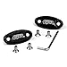 Krator Honda CBR 600 RR F4 F4i 900RR 929 954 1000RR Mirror Block Off Plates Logo Engraved Black 1999 2000 2001 2002 2003 2004 2005 2006 2007 2008 2009 2010 2011