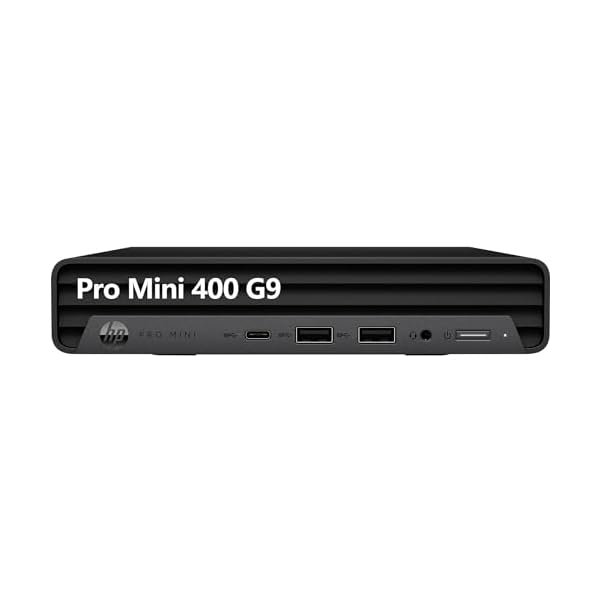 HP Pro Mini 400 G9 Business Mini Desktop Computer, 12th Gen Intel Hexa-Core i5-12500T (Beat i7-11700T), 32GB DDR4 RAM, 1TB PCIe SSD, WiFi 6, Bluetooth 5.2, Windows 11 Pro, AZ-XUT