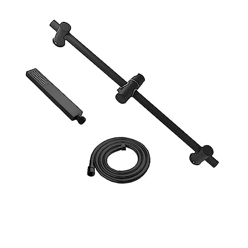 Ensemble de barre de douche résolvant les problèmes de hauteur avec support mobile