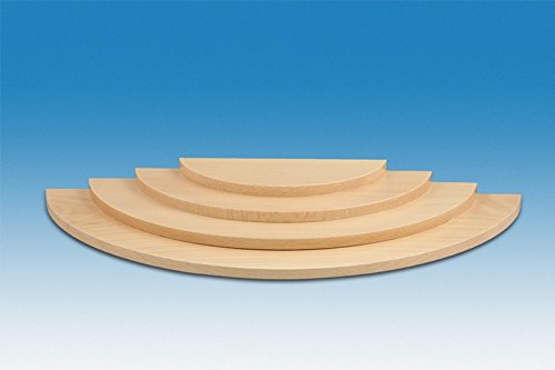 Pré de nuages en bois brut 43 cm socle pour figurine ange