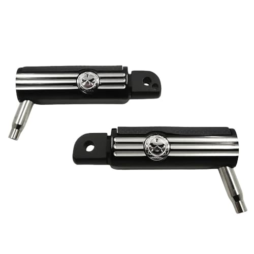 Repose-pieds moto Defiance anti-glisse pour Softail et Fat Boy