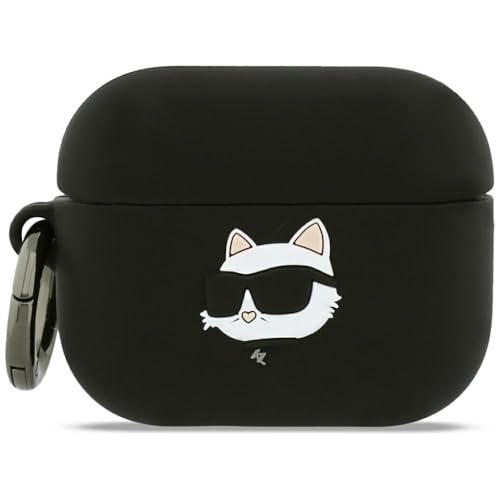 Coque AirPods Pro 3 Karl Lagerfeld : évitez les rayures avec l'étui noir