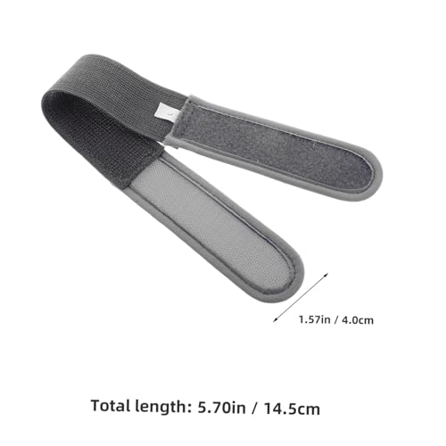 BESPORTBLE 1pair Unisex No Buckle Elastic Waistband Belt Hook and Fastener Elastic Belt for Jeans and Casual Wear for Men and Women2