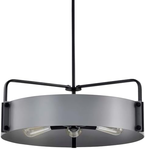 Nuvo Altos - 5 Light Large Pendant-7.38 Inches Tall and 22 Inches Wide-Matte Gray Finish