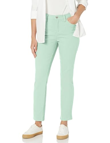 Image of Gloria Vanderbilt Womens Amanda Classic High Rise Tapered Jean Petite