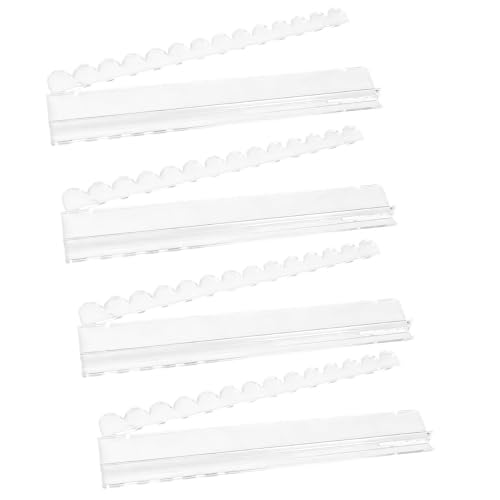 Soportes de Mahjong de acrílico de 20 pulgadas con empujadores magnéticos transparentes