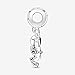 ZURWTCH Astronaut In The Galaxy Dangle Charm Fit Women Bracelet Necklaces Fashion Gifts 925 Sterling Silver DIY Jewelry