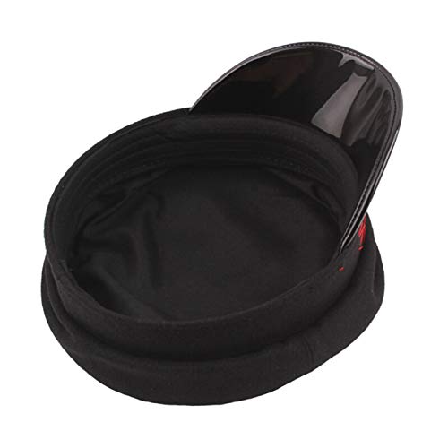 Women's Greek Fisherman Cap For Women Breton Style Paperboy Cabbie Hat Vintage Soft Peaked Visor Beret Hat Black #TOP5