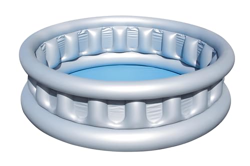 Bestway Spaceship Paddling Pool Kiddie Swimming Pool, Inflatable Above Ground Pool, Outdoor Garden Pool, 1.52m x 43cm
