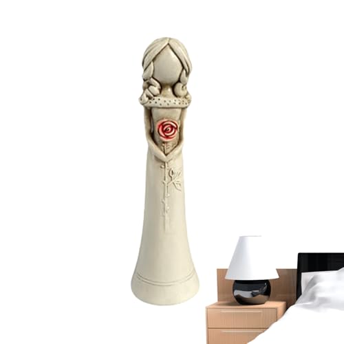 Angelo custode con bambini, Figura in Resina di angelo Madre Figlia | Figure da collezione Impermeabili - Figura in Resina d'angelo Creativa e pacifica per la festa della mamma