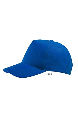SOL´s Five Panel Cap Buzz Royal Blue, One Size
