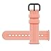 Gabb Watch Style Band - Kids Watch Band Replacement, Flexible, Waterproof Soft Silicone for All Watches, Easily Adjustable, Sweatproof and High-Performance Silicone (Pink)